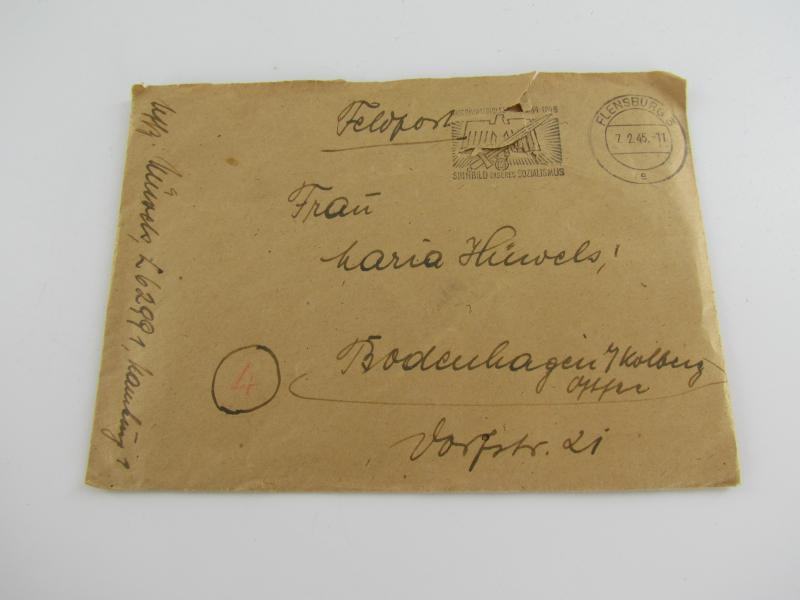 Field Post from Soldier to Family...dated 1945