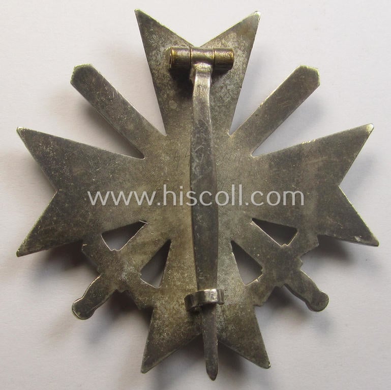 Truly 'vaulted', 'KvK 1. Kl. mit Schwn.' (being a maker- ie. '52'- ie. by: 'Gottlieb & Wagner'-) marked specimen that comes as moderately used as issued and/or found