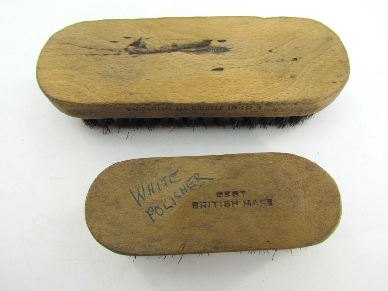 2x British WWII  Clothes Brushes