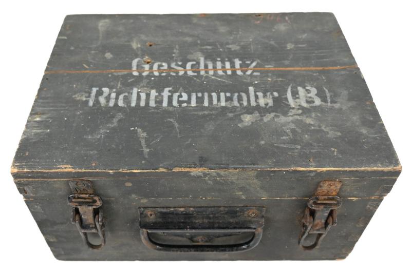 German WH GRF Artillery Optics in Case