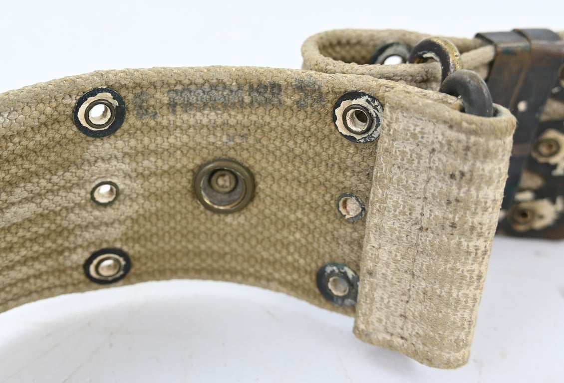 US WW2 Winter Camo Pistol Belt