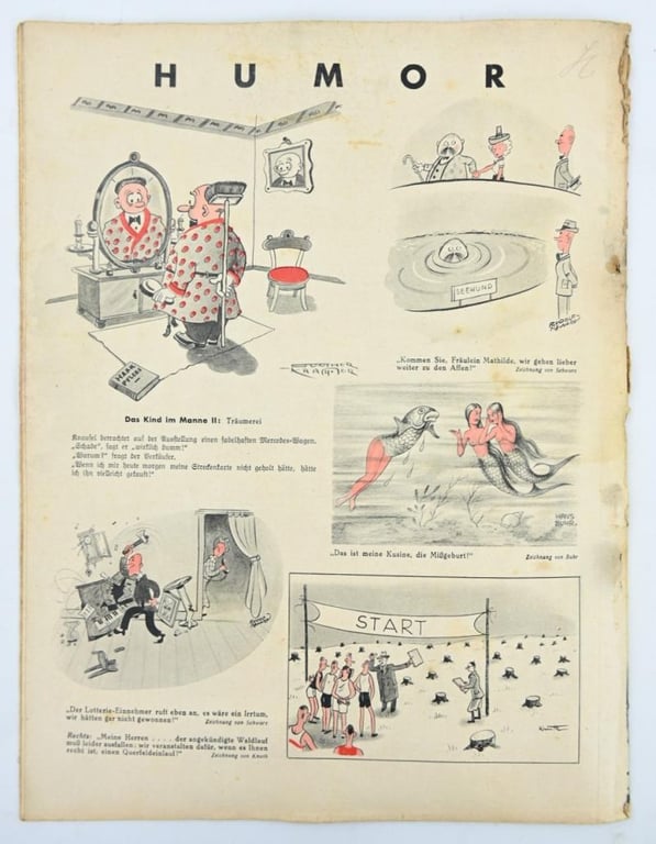 German Third Reich Magazine 'Die Woche' 1940