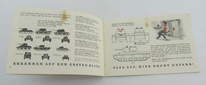 Tank destruction "Panzerknacker" soldiers manual