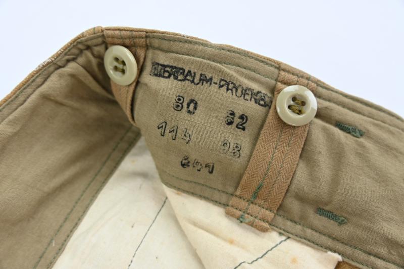 German LW FSJ Tropical Combat Trousers