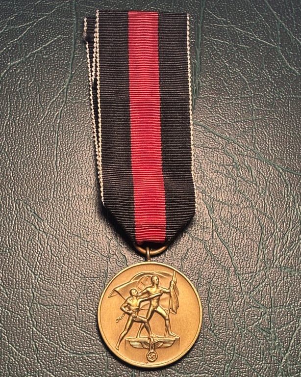 Sudetenland Medal with Ribbon