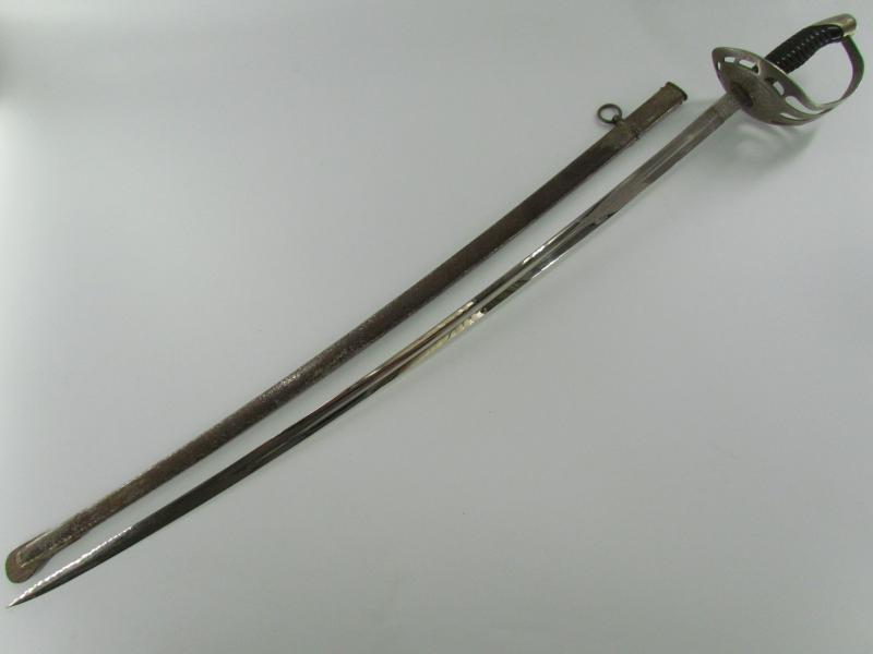 A German-Made Dutch Model 1895 Officers Cavalry Sword