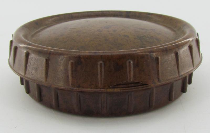 Wehrmacht Brown Bakelite Butterdish