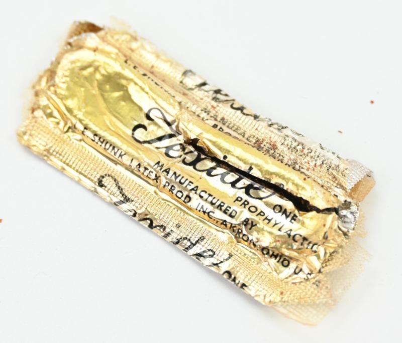 US WW2 Prophylactic Condom Texide