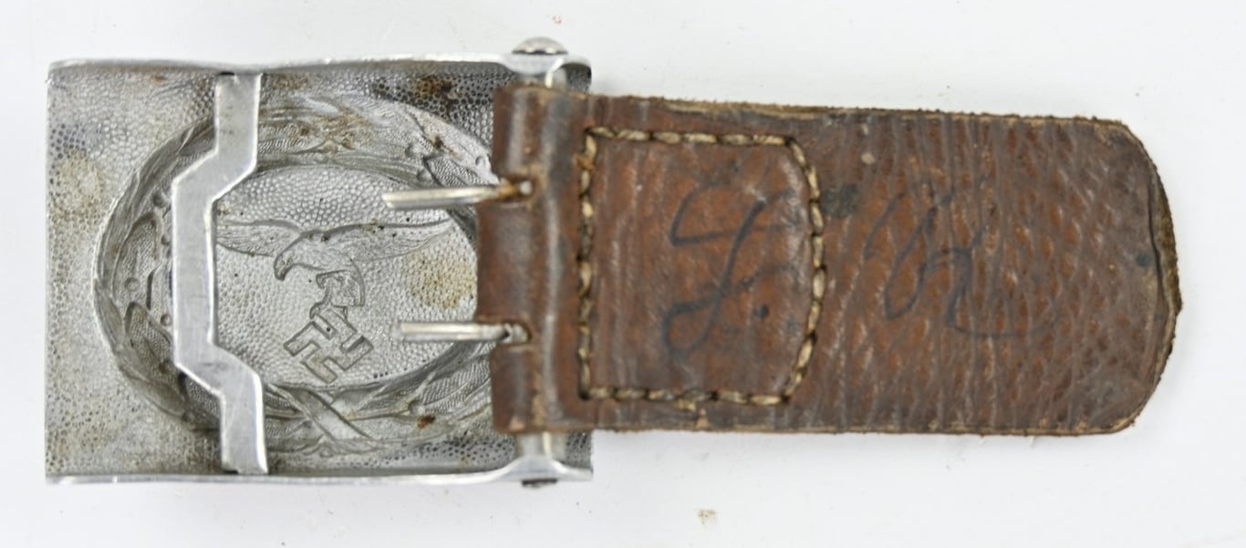 German LW Crank Catch Beltbuckle with Tab 1937