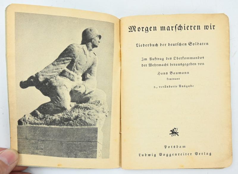 German WH Songbook 'Morgen Marschieren Wir'