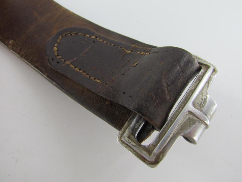 German Leather Equipment belt