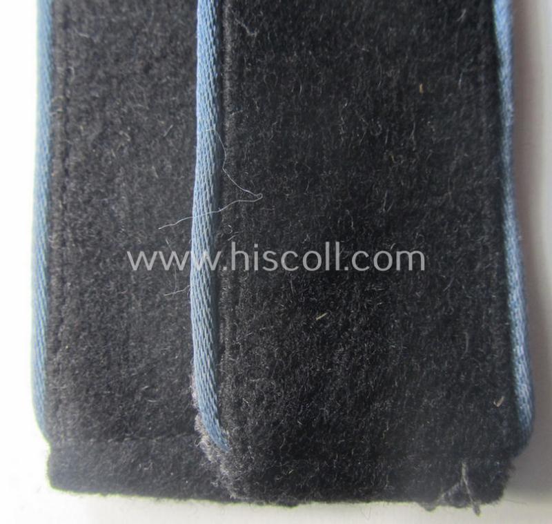 Pair of WH (Luftwaffe ie. Hitlerjugend-) related, so-called: 'Flakhelfer'-shoulderstraps as was intended for usage by a: 'Flakhelfer' (ie. later-war-period, youthful, anti-aircraft staff-member)