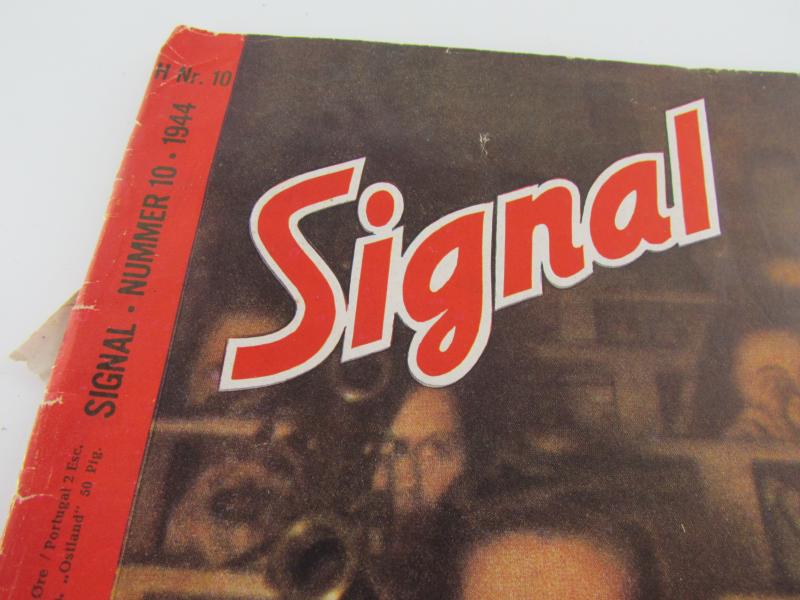 Signal German War Time magazine No 10 1944...Dutch