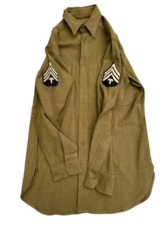 US WWII Technician Wool Shirt ( 1941 )