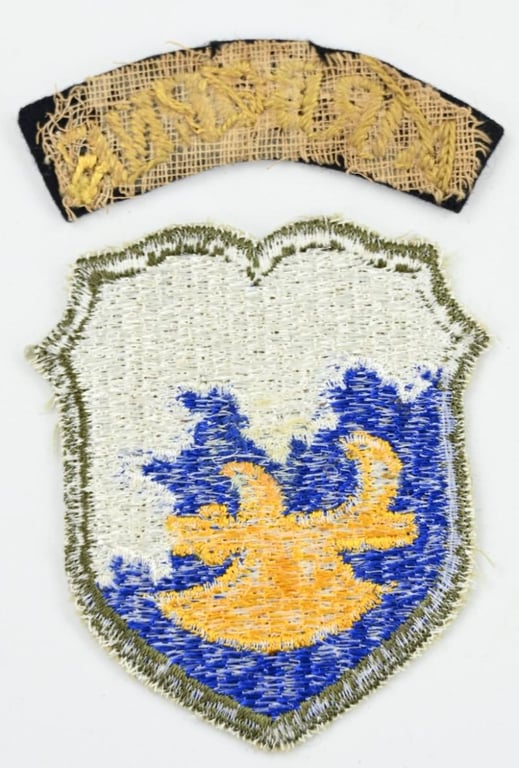 US WW2 “Ghost” 18th Airborne Division SSI