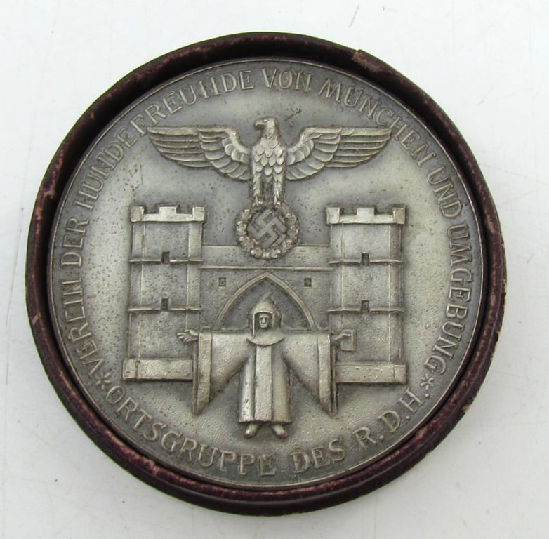 Commemorative Table Medal – Verein der Hundefreunde von München und Umgebung