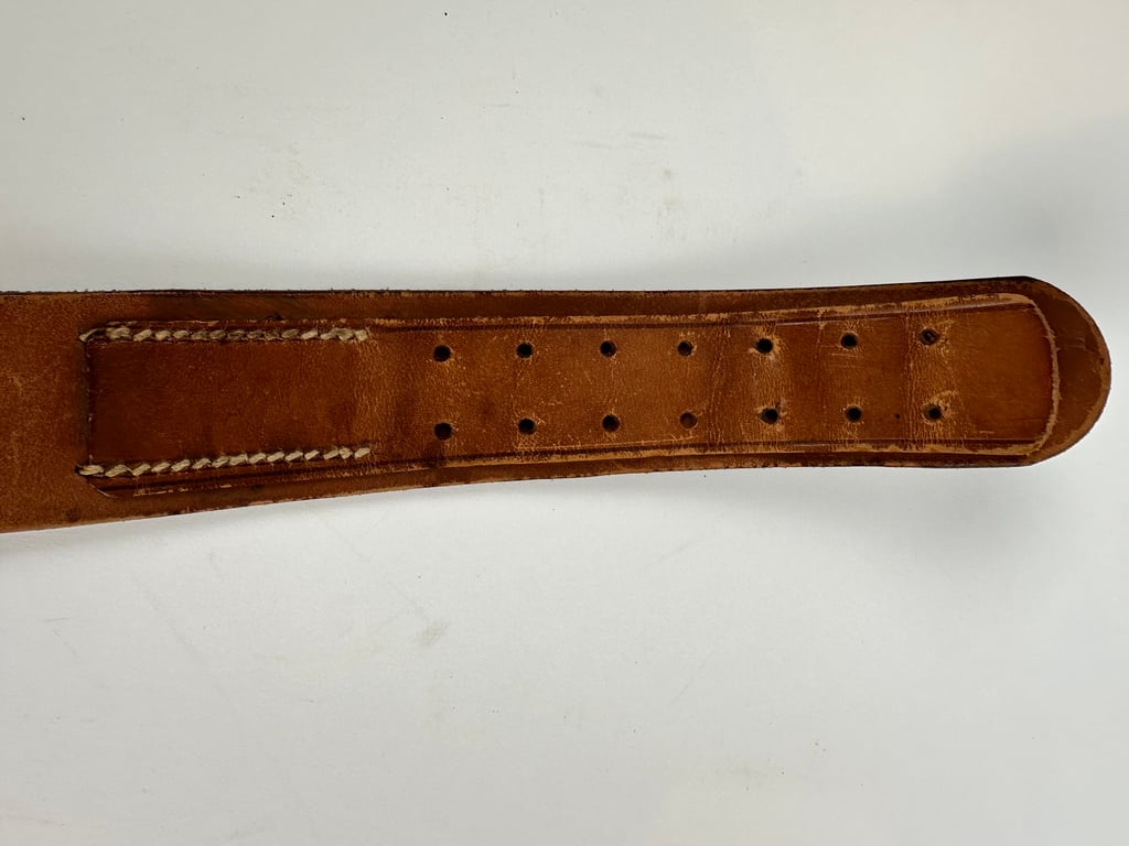 Mint Wehrmacht Belt and Buckle "J.F.S."