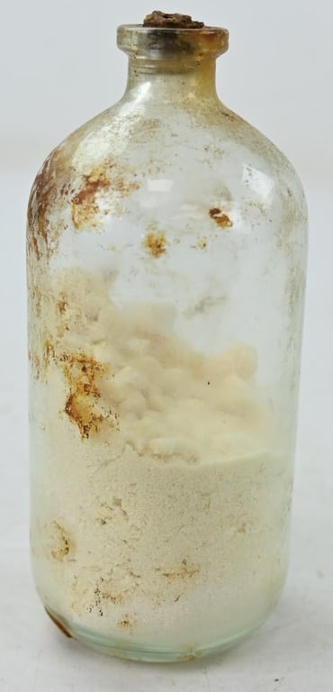 US WW2 Medical Bottle with Insert