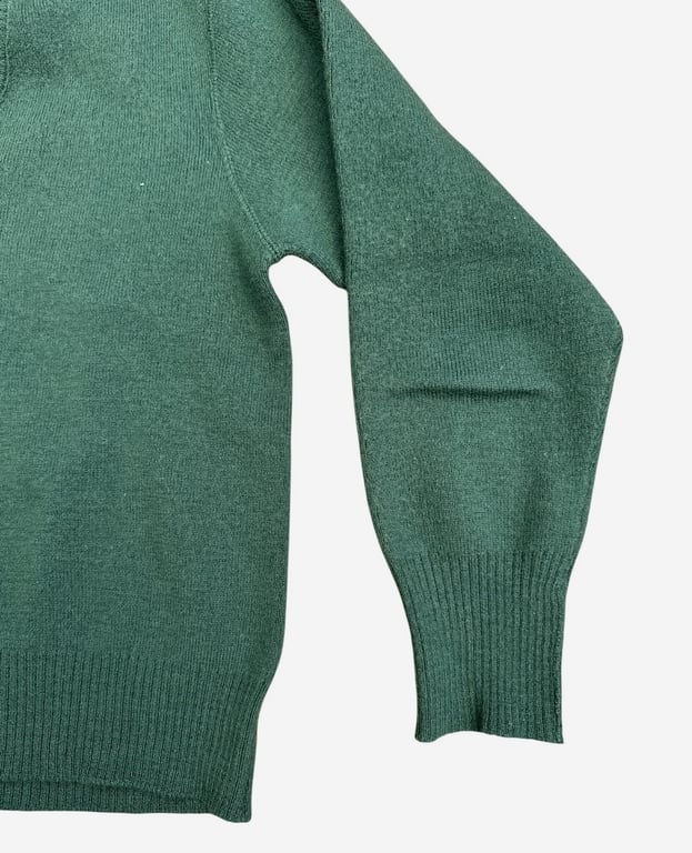 ADEFA Green Wool Service Pullover (1930s–1940s)