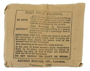 British WW2 First Field Dressing 1942
