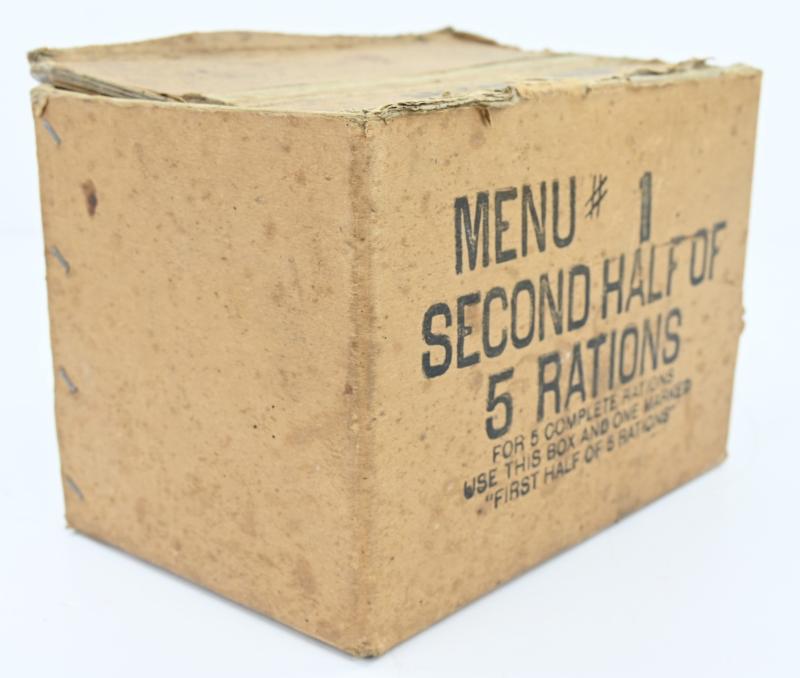US WW2 Ten-in-One Ration Box