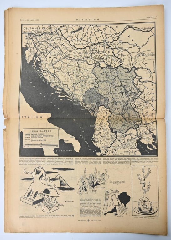 German Newspaper “Das Reich” April 1941
