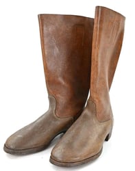 German LW/WH Brown Combat Jackboots