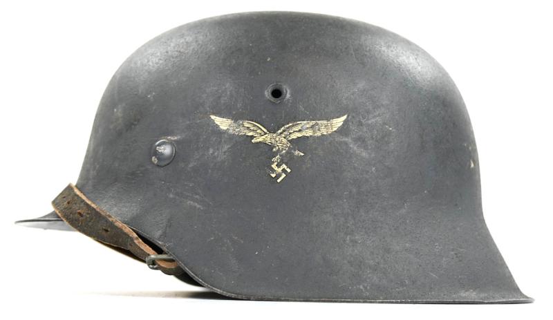 German LW M42 SD Combat Helmet