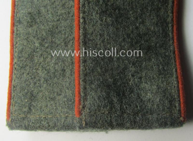 Pair of WH (Heeres) EM-type shoulderstraps: 'Soldat der Feldgendarmerie-Trpn.'