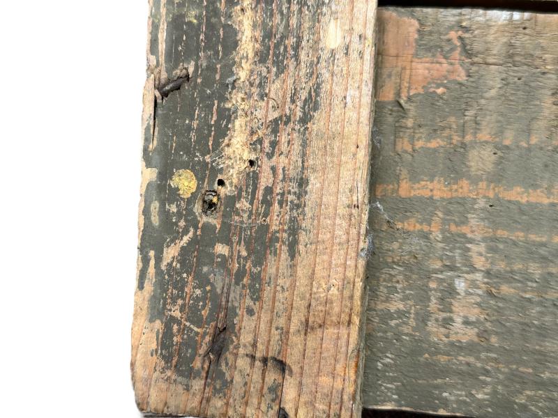 Wooden Sign 'Achtung Minen’