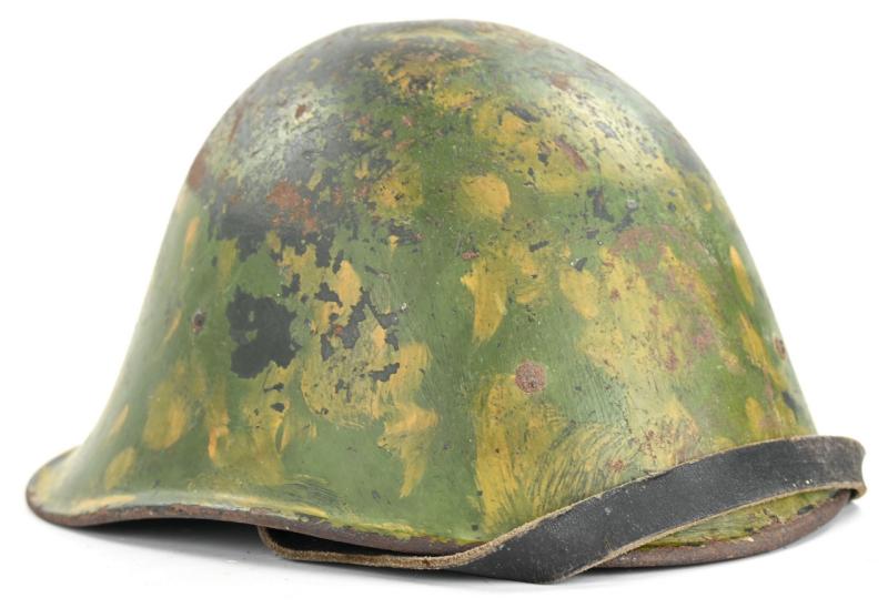 Dutch WW2 M27 Combat Helmet with KM Camo