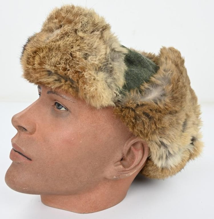 German WH Winter Cap Pelzmutze