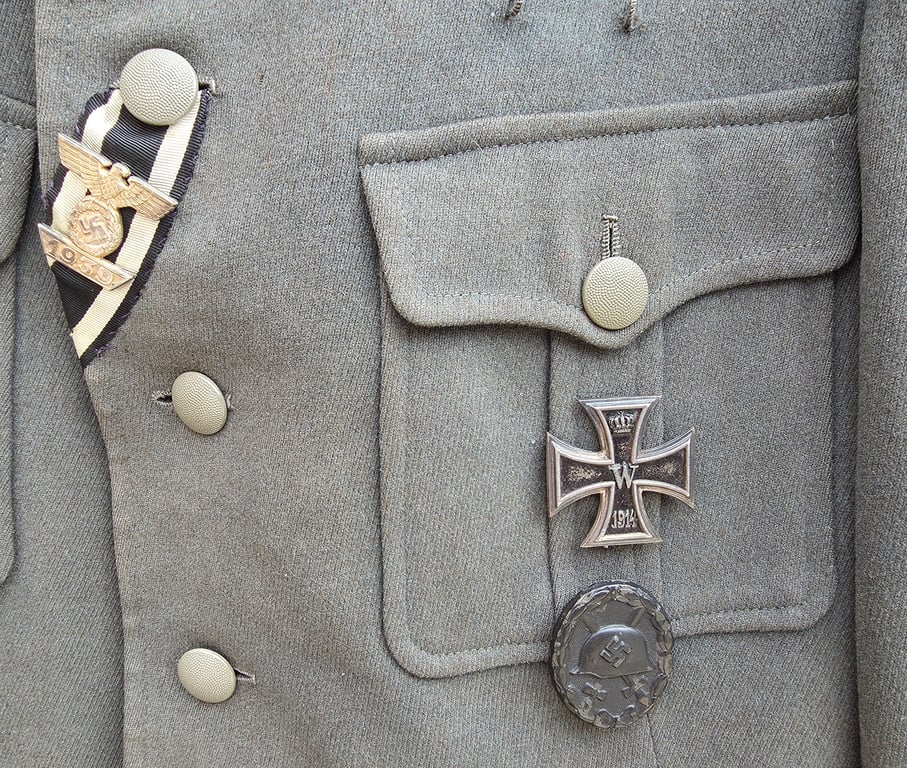 World War II German Medical officer tunic