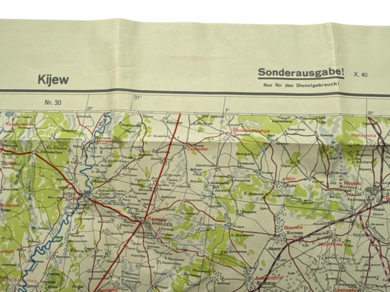 Deutsche Heereskarte Sonderausgabe 31 'Kiew' ( Ukrain )