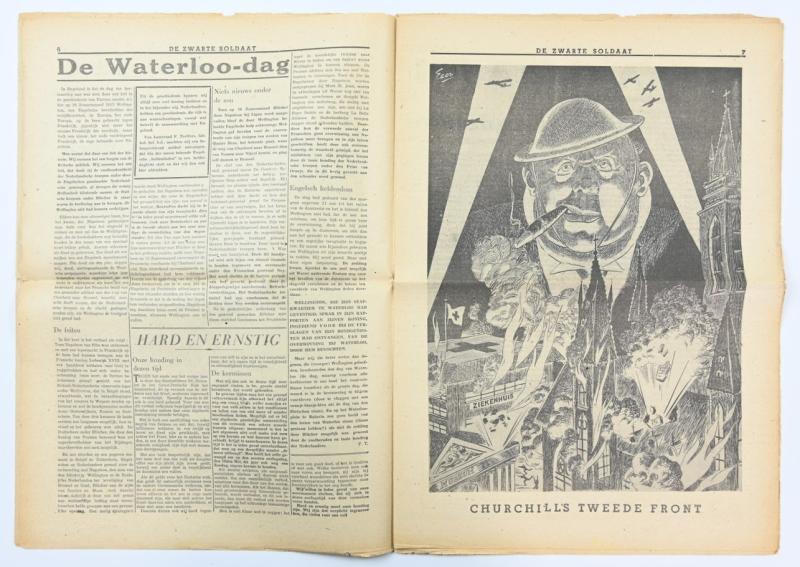Dutch / Waffen-SS 'Zwarte Soldaat' Newspaper