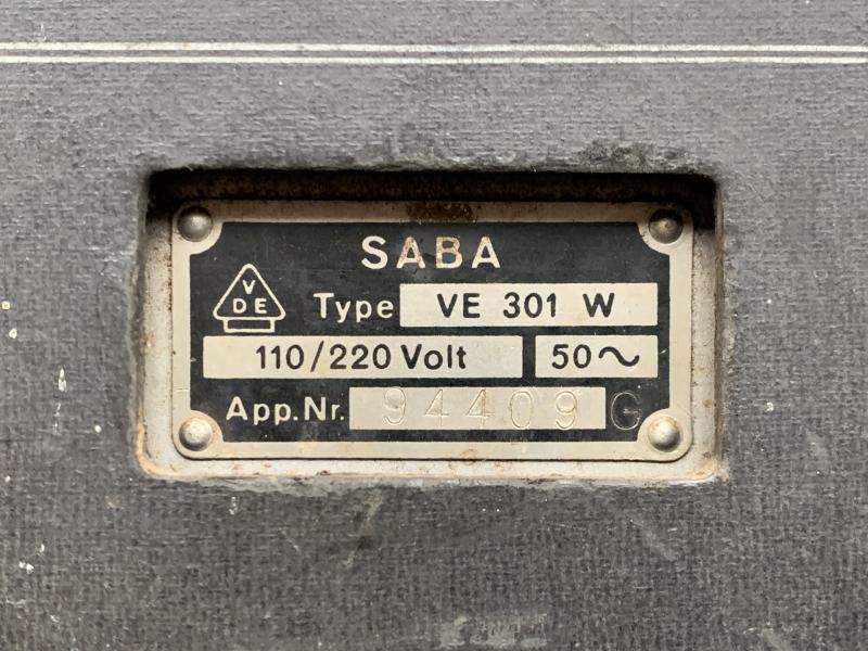 German WW2 Bakelite Radio 'Volksempfanger VE301'