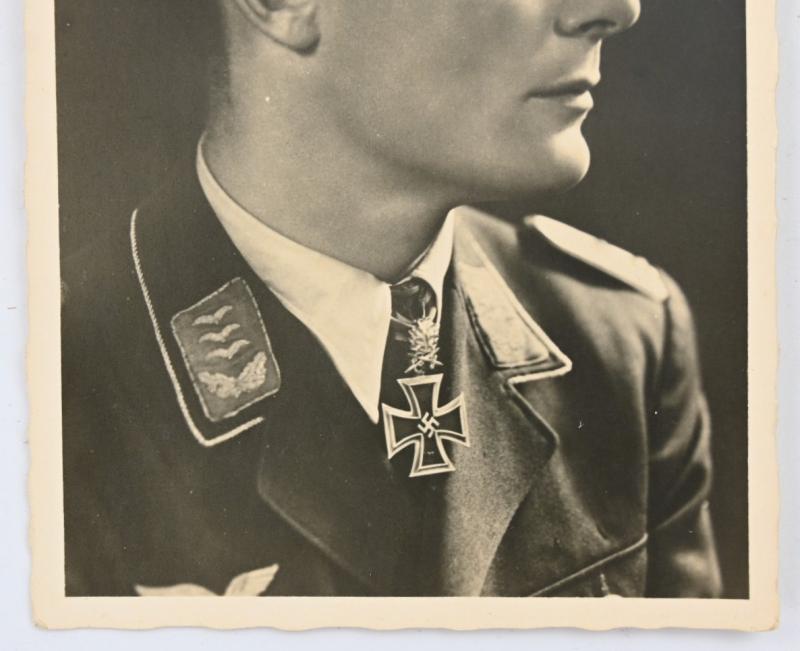German LW Portrait Postcard 'Major Baumbach'
