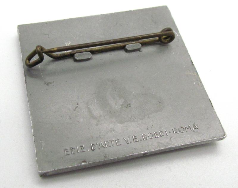 Italy, An Italian Workers In Germany Commemorative Badge By V.e. Boerie