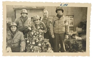 US WW2 Medic Group Picture 'Medical Detachment 82nd...