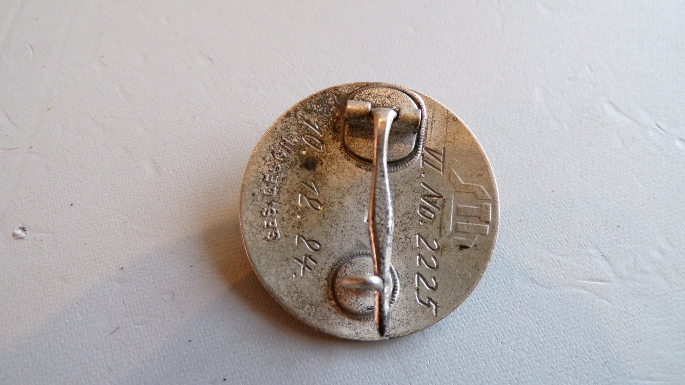 Der Stalhelm membership pin 1924