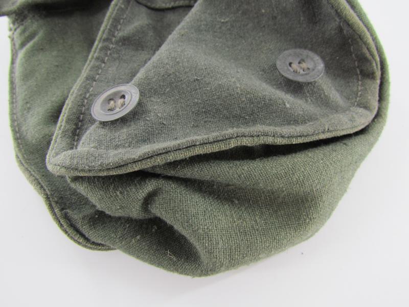 German Wehrmacht Gas Mask Filter Pouch 1944 Dated