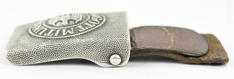 German WH Alu Beltbuckle with Tab 1938