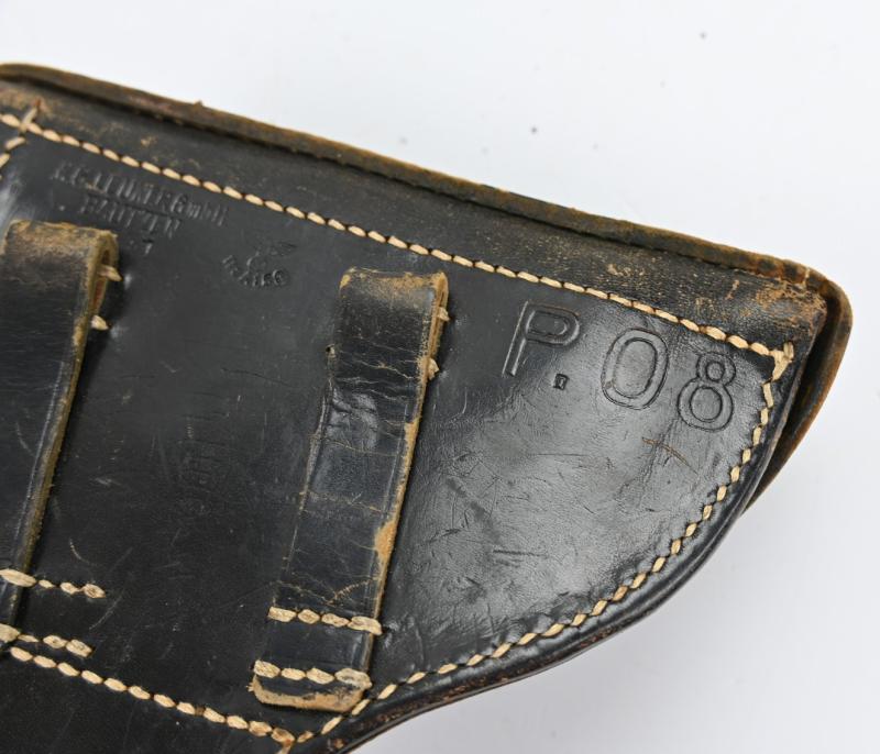 German WH P08 Luger Hardshell Holster