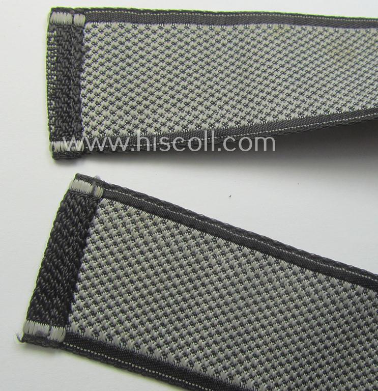 Waffen-SS 1943/44-pattern cuff-title (ie. 'Ärmelstreifen') as executed in typical 'BeVo'-weave-pattern as was intended for a member within the: '17. SS-Panzergrenadier-Division “Götz von Berlichingen”