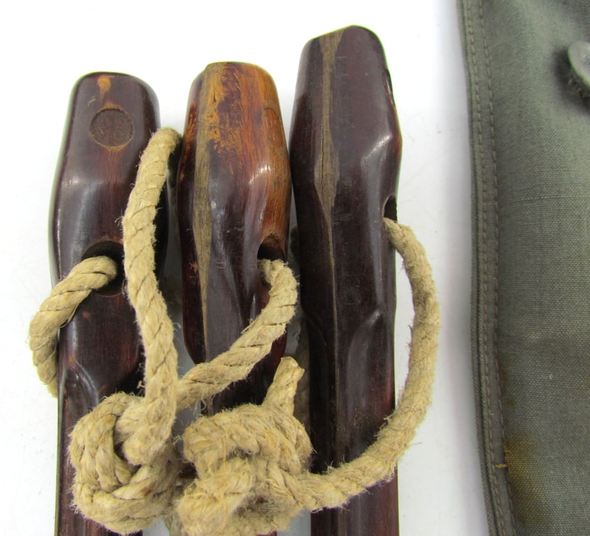 Shelter Quarter Equipment (Zeltbahn Ausrüstung) with "Teno" Stamp