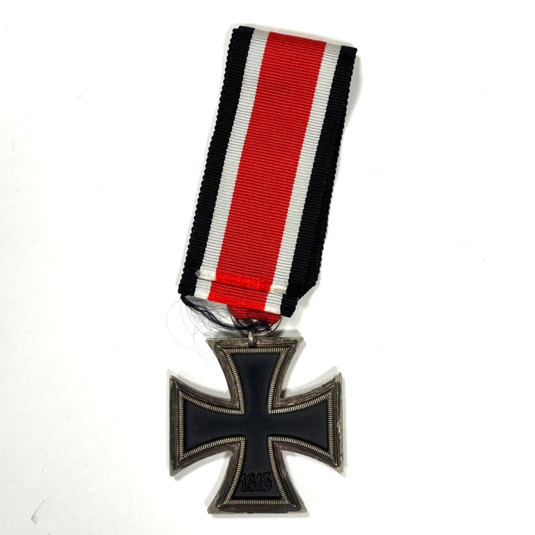 WH Iron Cross Second Class with Ribbon - Unmarked