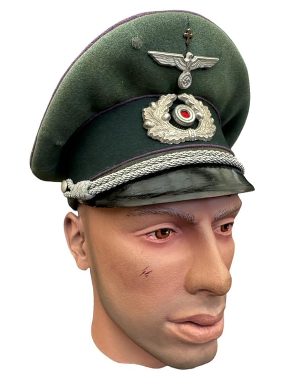 Wehrmacht Army (Heer) Chaplain Visor Cap...Rare!