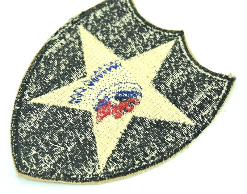 US WW2 2nd Infantry Division 'Indian Head' SSI Patch