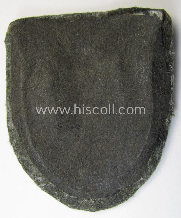 Attractive, WH (Heeres ie. Waffen-SS) 'Krim'-campaign-shield (as was produced by a by me unidentified maker) and that comes in a probably issued - albeit  still 'virtually mint', condition
