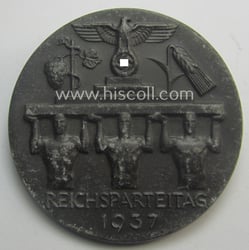N.S.D.A.P.-related 'tinnie' (ie. 'Tagungs- o. Veranstaltungsabzeichen') being a...